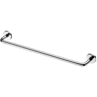   DELABIE törölközőtartó rúd, 600 mm egyenes, 1 állású, r.m. acél, d=20 mm, fényes