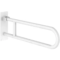   DELABIE Basic felhajtható kapaszkodó, r.m. acél, fehér, 760mm