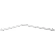   DELABIE Be-Line exkluzív vízszintes sarokkapaszkodó, D=35mm alumínium, matt fehér, 750x750mm