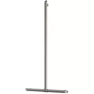   DELABIE Be-Line exkluzív T-alakú zuhanykapaszkodó állítható függőleges szárral, metalizált antracit, 500x1130mm