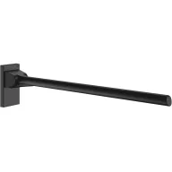   DELABIE Be-Line exkluzív fali felhajtható kapaszkodó 5mm hátfallal, D=42mm, alumínium, matt fekete, 850mm