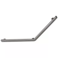   DELABIE Be-Line exkluzív 135°-ban hajlított kapaszkodó, D=35mm alumínium, 400x400mm, metalizált antracit