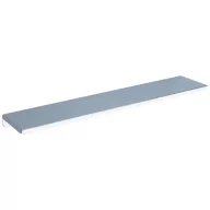   DELABIE fali piperepolc, 600 mm széles, 120 mm mély, lekerekített, biztonságos sarkokkal, r. m. acél, fényes