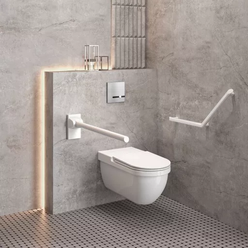 Akadálymentes WC-khez is tökéletes megoldás.