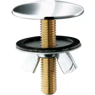   DELABIE Deluxe furattakaró kupak menetes rögzítéssel, D=45mm, krómozott fényes