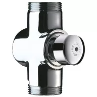   DELABIE TEMPOCHASSE falon kívüli direkt öblítésű nyomógombos WC öblítő 5/4", 1,2 l/mp