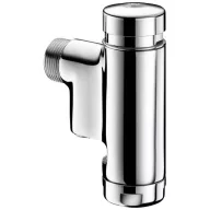   DELABIE TEMPOFLUX 1 falon kívüli nyomógombos direkt öblítésű WC öblítő elzárószeleppel, 3/4"