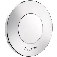   DELABIE TEMPOFLUX 1 szervizfolyosós, Soft-Touch nyomógombos direkt WC öblítő 7mp, 200mm falakig, öblítőcsővel, 3/4"