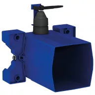  DELABIE TEMPOFLUX 3 beépített, vízzáró BOX öblítőtartály nélküli, nyomógombos WC öblítőszelephez, 10-120mm fal, min. 93mm süllyesztés, kit 1/2