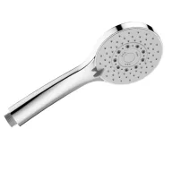   DELABIE 5 Jets kézi krómozott zuhanyrózsa M1/2", D=100mm zuhanyfej, 5 funkció - eső, masszázs, permet, eső+masszázs, eső+permet