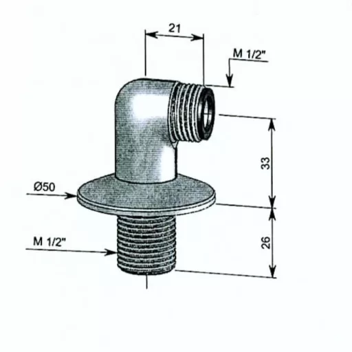 DEL868121 méretezett ábrája