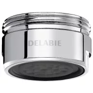   DELABIE ECO víztakarékos vízsugárvető 3L/perc, állítható vízátfolyás 1,5-6L/perc között, vízkőtaszító hostaform betét, M24/100