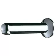   DELABIE kézmosó kifolyó, fal mögötti, szervizfolyosós szereléshez, 170 mm-es kinyúlással, fali koronggal