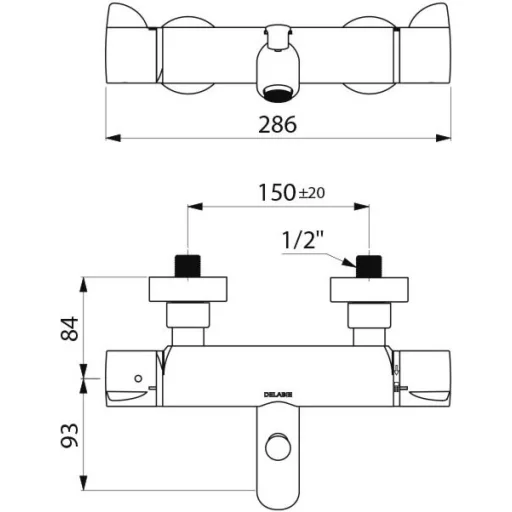 H9752S méretezett ábra.