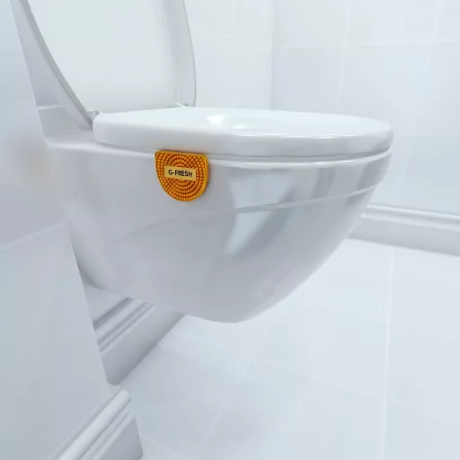 WC kagylóra függeszthető, CLIP-es illatosító a friss illatért!