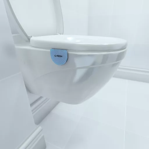 A WC csésze peremére könnyen, és biztonsággal felakasztható.