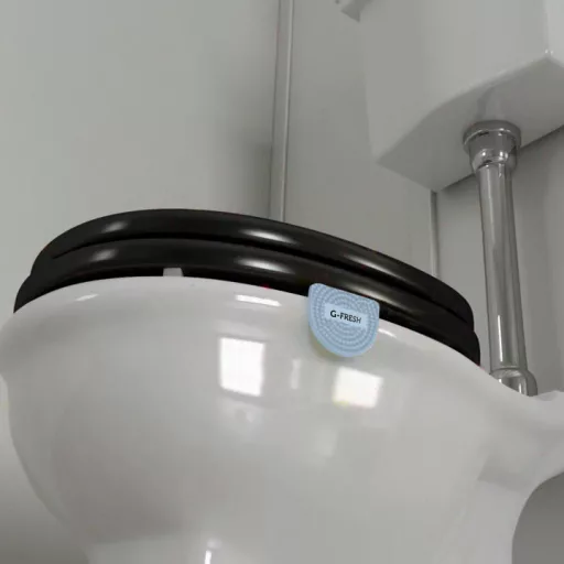 Közösségi WC-k ideális illatosítási megoldása a WC-kabinon belül.