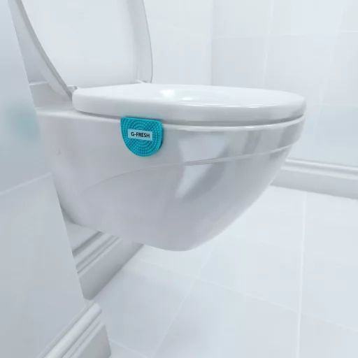 WC-kagylóra függesztve kellemes illatot biztosít mosdójában.