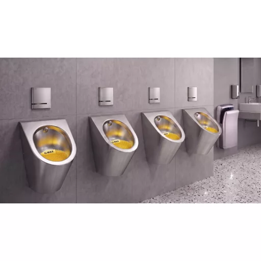 60 napos illathatás még a leginkább igénybe vett nyilvános férfi WC-k esetén is.