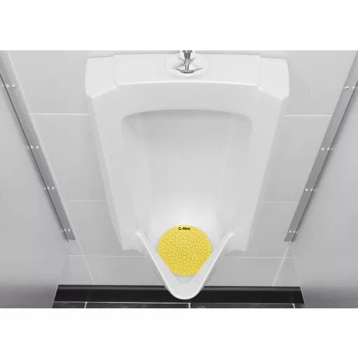 G-Mini Citrus - citrus-mangó piszoár illatosító betét, kompakt méret, 45 napos fokozott illatanyag-tartalom
