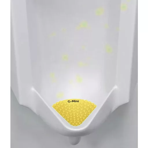 G-Mini Citrus - citrus-mangó piszoár illatosító betét, kompakt méret, 45 napos fokozott illatanyag-tartalom