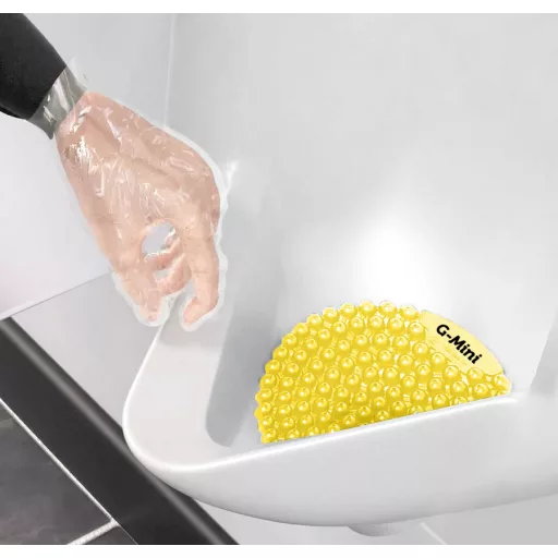 G-Mini Citrus - citrus-mangó piszoár illatosító betét, kompakt méret, 45 napos fokozott illatanyag-tartalom