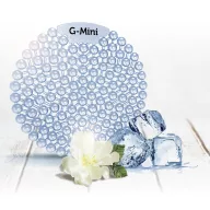   G-Mini Ice Cool - jeges frissesség illatosító rács, fokozott teljesítményű, fröccsenésgátló buborékos felület, D=167mm, 45 napos