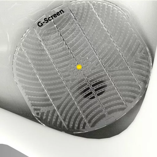 A férfi mosdóban friss illatot áraszt az élénk citrus mangó illatanyaggal átitatott G-SCREEN-YELLOW piszoár szűrő!