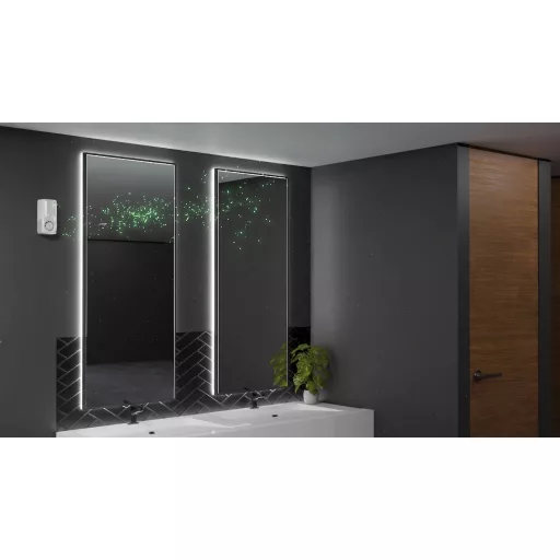 Igényes munkahelyi mosdók választása a G-Vent ventilátoros illatosító.