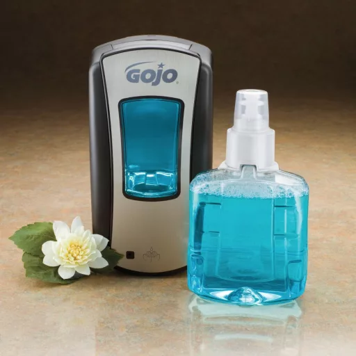 GOJO automata szappanadagoló, fekete/ezüst, LTX, 1200 ml