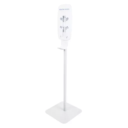 PURELL kézfertőtlenítő állomás, acél állvány automata TFX és LTX adagolókhoz, fehér