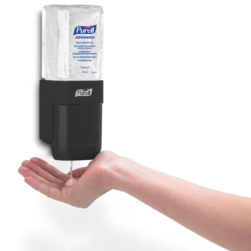 PURELL ES1 kézfertőtlenítő Starter csomag - 1db fali adagoló és 1db PURELL Advanced gél 450ml patron
