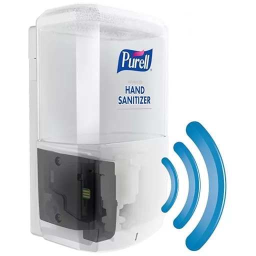 PURELL ES8 automata kézfertőtlenítő adagoló patron nélkül, ES8 kézfertőtlenítő rendszer, 1200ml, ENERGY-ON-THE-REFILL, fehér
