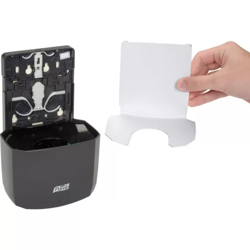 PURELL ES8 automata kézfertőtlenítő adagoló patron nélkül, ES8 kézfertőtlenítő rendszer, 1200ml, ENERGY-ON-THE-REFILL, fekete