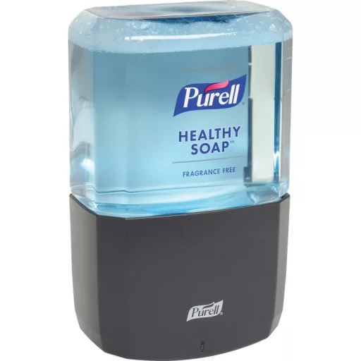 PURELL ES8 automata kézmosó habszappan adagoló patron nélkül, ES8 szappan rendszer, 1200ml, ENERGY-ON-THE-REFILL, fekete