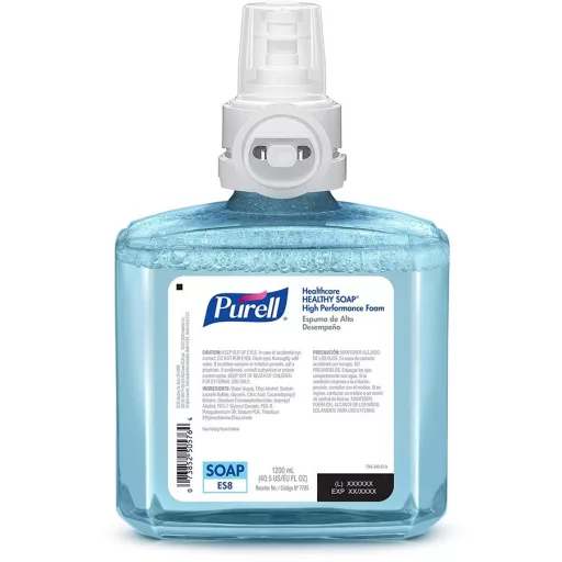 PURELL ES8 HEALTHY SOAP extra tisztítóhatású illatmentes habszappan töltet ENERGY-ON-THE-REFILL elemmel,  ES8 PURELL Soap automata rendszer, 1200ml