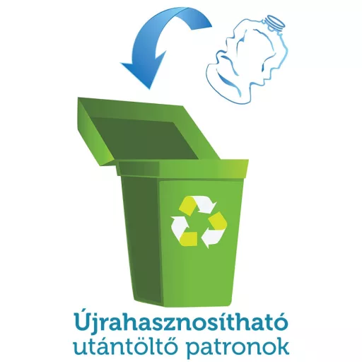 újrahasznosítható patron