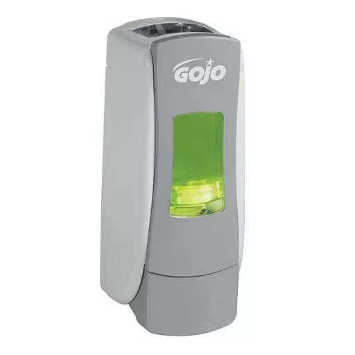GOJO nyomógombos habszappan adagoló, ADX-7 patronos kézmosó rendszer, fehér/szürke, 700 ml