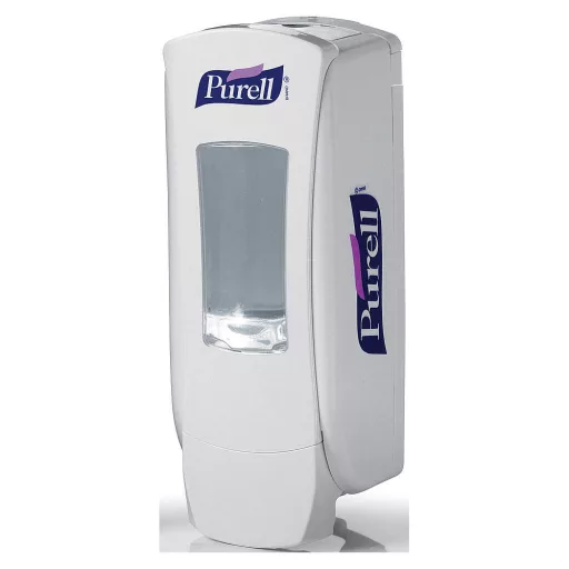 PURELL ADX-12 nyomógombos kézfertőtlenítő gél adagoló, ABS műanyag, fehér/fehér, 1200ml