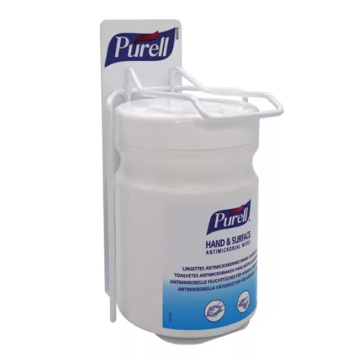 PURELL Hand & Surface Antimicrobial Wipes, 150x170mm kézfertőtlenítő és felületfertőtlenítő kendő, 270db/tégely