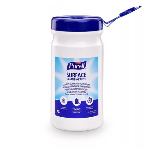PURELL Surface felület fertőtlenítő kendő, élelmiszeripari felhasználásra, 200db-os