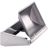   Falra szerelhető szappantartó, kihajtható belsővel, r.m. acél, fényes, INOX