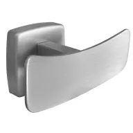   Dupla akasztó, kétágú fogas, AISI304-es rozsdamentes acél, Silk Touch ujjlenyomatmentes felülettel, INOX