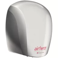   J48-973 WORLD DRYER AIRFORCE antibakteriális kézszárító, r.m. acél, selyem, 1100 W, 12 mp, 83 dB