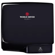   L-162 WORLD DRYER SLIMdri automata kézszárító, alumínium, fekete 950 W, 10-12 mp, 83 dB