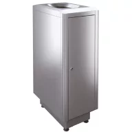   SKYLINE S100-IL prémium hulladékgyűjtő 95L belső fém rekesszel, zárható, önoltó, 1,5mm r.m. acél