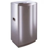   TEMPTATION FF1 vandálbiztos hulladékgyűjtő 70L-es belső fém rekesszel, zárható, önoltó, 1,5mm r.m. acél