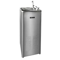   Refresh 260 hűtött vizes ivókút ivókútfejjel és pohártöltővel, 75L/h Turbo Clean vízhűtő technológia, R600a hűtőközeg, álló r.m. acél ház