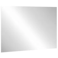  Vandálbiztos, rozsdamentes acél tükörlap, 600x500mm, furatolt