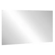   Vandálbiztos, rozsdamentes acél tükörlap, 600x900mm, furatolt